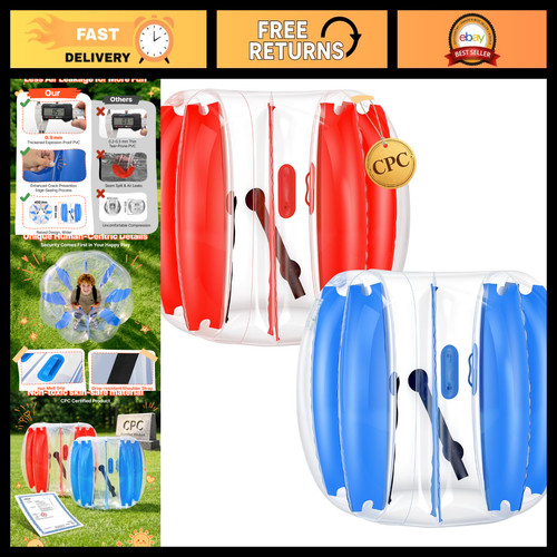 Inflatable bumper balls pack - inflatable, 2-pack