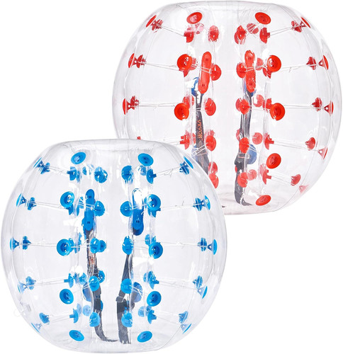 Pack inflatable bumper balls - 2,